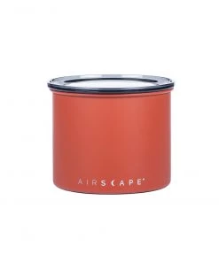 Planetary Designs Airscape 32oz Coffee Bean Canister - Matte Burnt Orange Tea