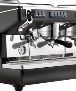 Nuova Simonelli Appia Life - 2 Group - Volumetric W/ Easy Cream - Black