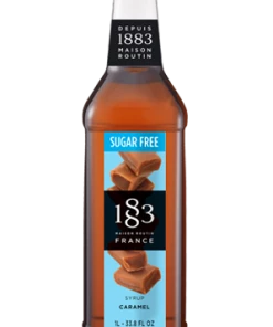 1883 Caramel Syrup - 1l - Sugar Free (PET Bottle) Tea