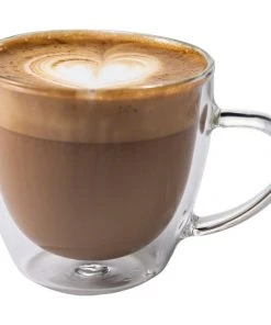 Safdie & Co. Barista Double Wall Cappuccino Mugs – Set Of 2 – 225 Ml