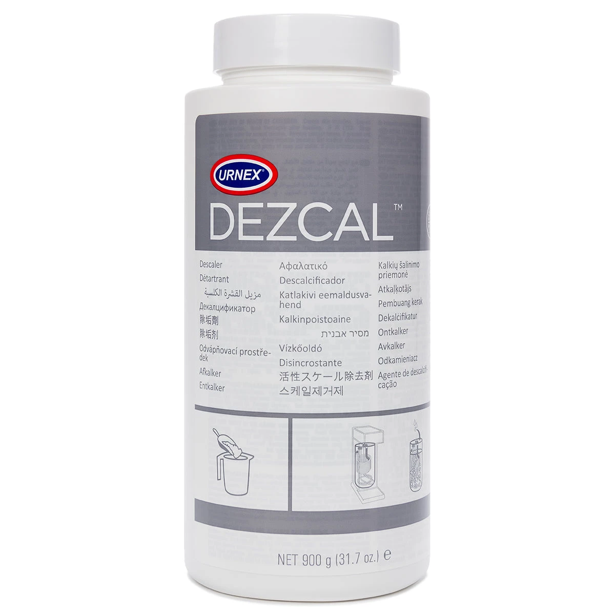 Tea Urnex Dezcal Descaling Agent - 900 Grams (Powder)