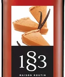 1883 Pumpkin Pie Syrup - 1l (Glass Bottle) Tea