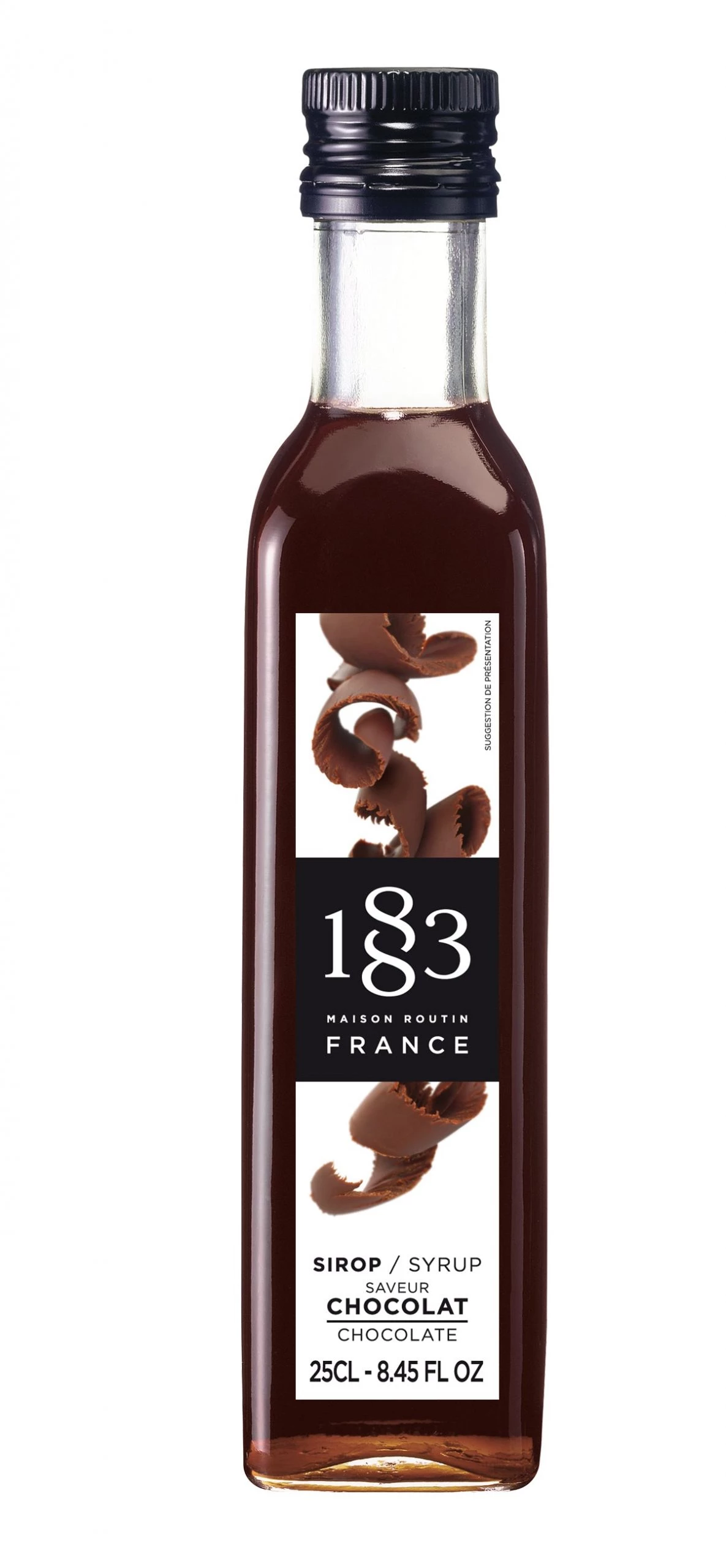1883 Chocolate Syrup - 250 Ml (Glass Bottle)