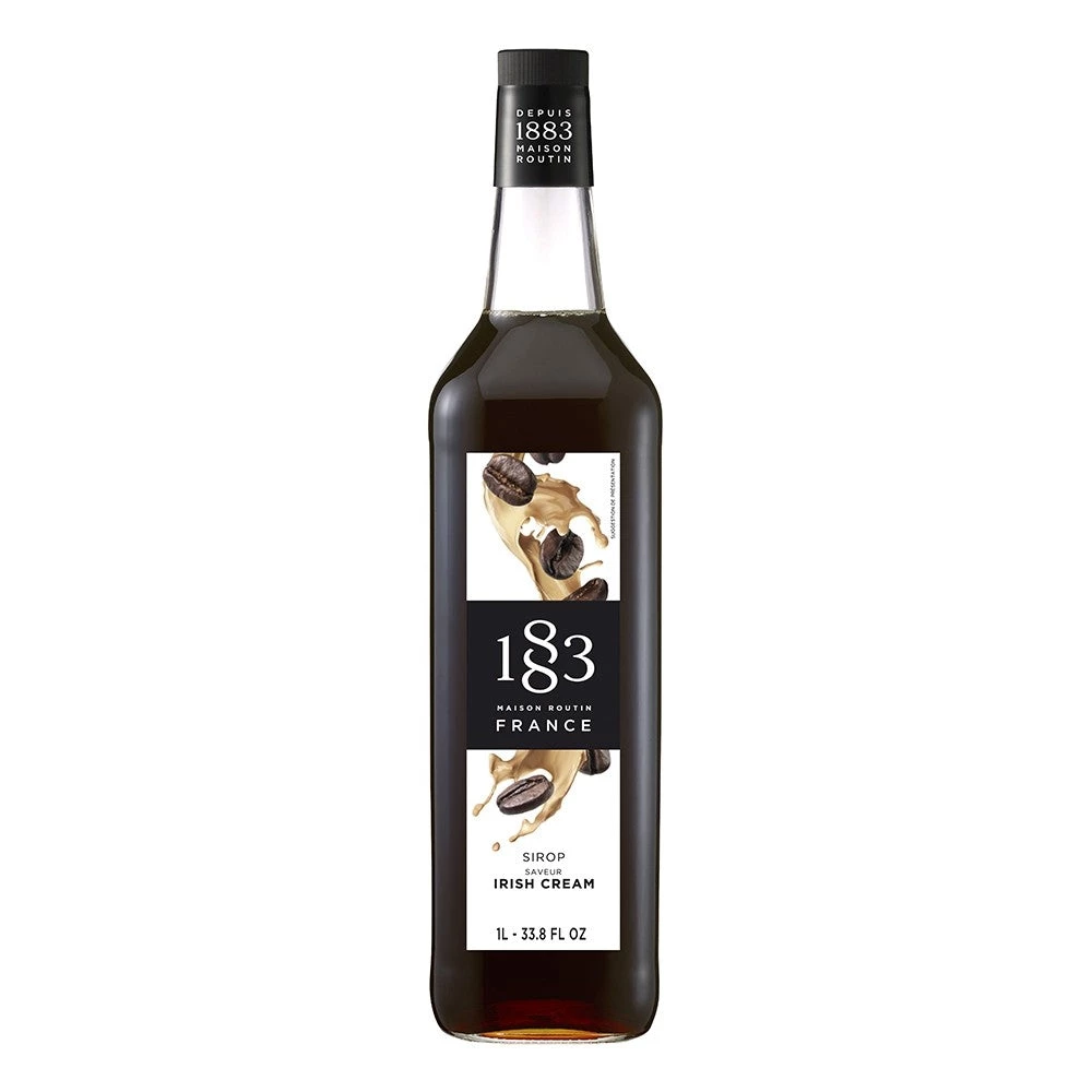 1883 Irish Cream Syrup - 1l (Glass Bottle)
