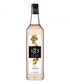 1883 Pistachio Syrup - 1l (Glass Bottle) Tea