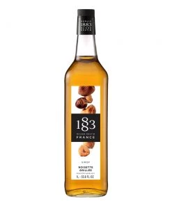 1883 Hazelnut Syrup - 1L (Glass Bottle) Tea