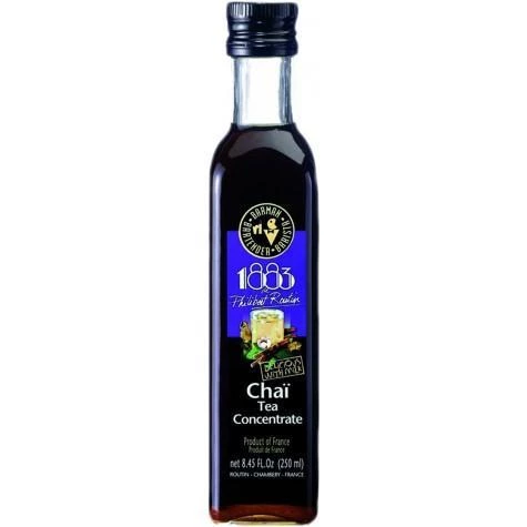 1883 Chai Tea Syrup - 250 Ml (Glass Bottle)