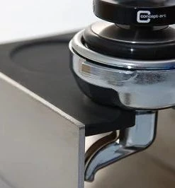 JoeFrex Silicone Tamping Station - Silicone Black