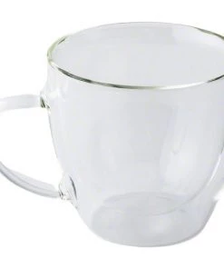 Safdie & Co. Barista Double Wall Cappuccino Mugs – Set Of 2 – 225 Ml