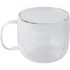 Tea Safdie & Co. Barista Plus Double Wall Latte Mugs - Set Of 2 - 475 Ml