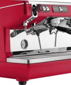 Nuova Simonelli Appia Life - 2 Group - Semi Automatic - Heart Red