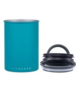 Planetary Designs Airscape 64oz Coffee Bean Canister - Turquoise Tea