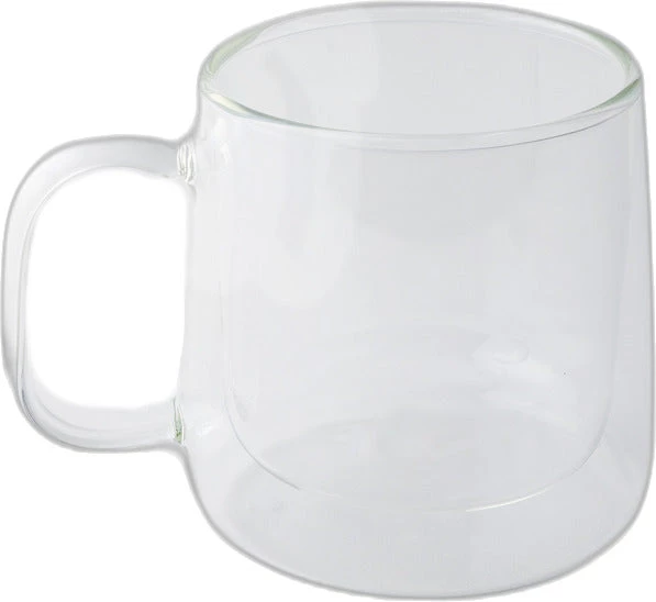 Safdie & Co. Barista Loft Cafe Latte Mugs - Double Wall – Set Of 2 – 450 Ml