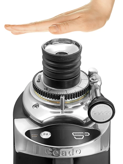Ceado E37SD Single Dose Electronic Burr Grinder - Black