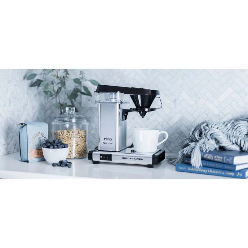 Technivorm Moccamaster Cup-One Single Cup Coffee Brewer - Polished Silver Tea