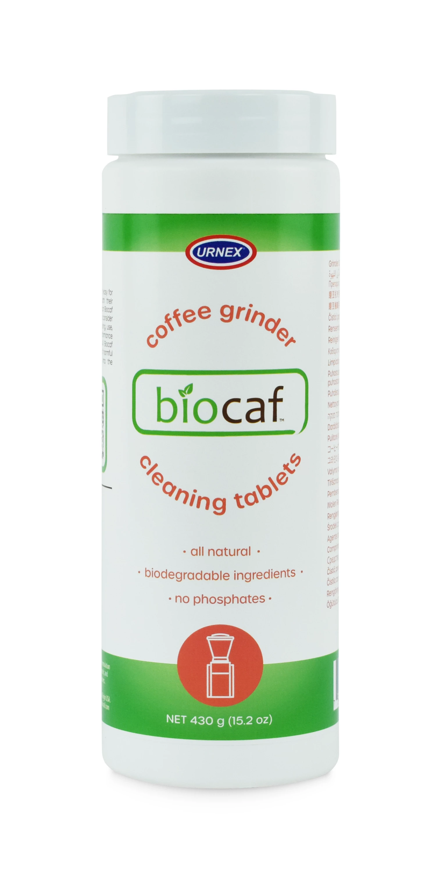 Urnex Biocaf Grinder Cleaner - 430 G