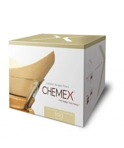 Chemex Pre-Folded Filter Squares Unbleached Tea