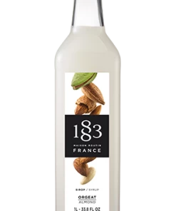 Tea 1883 Almond Syrup - 1l (Glass Bottle)