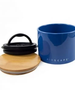Tea Planetary Designs Airscape Ceramic 32oz Coffee Bean Canister - Cobalt