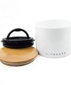 Planetary Designs Airscape Ceramic 32oz Coffee Bean Canister - Snowflake Tea