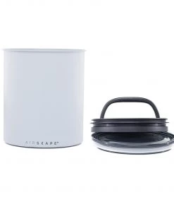 Planetary Designs Airscape Kilo - 1 Kg Coffee Bean Canister - Matte Grey Tea