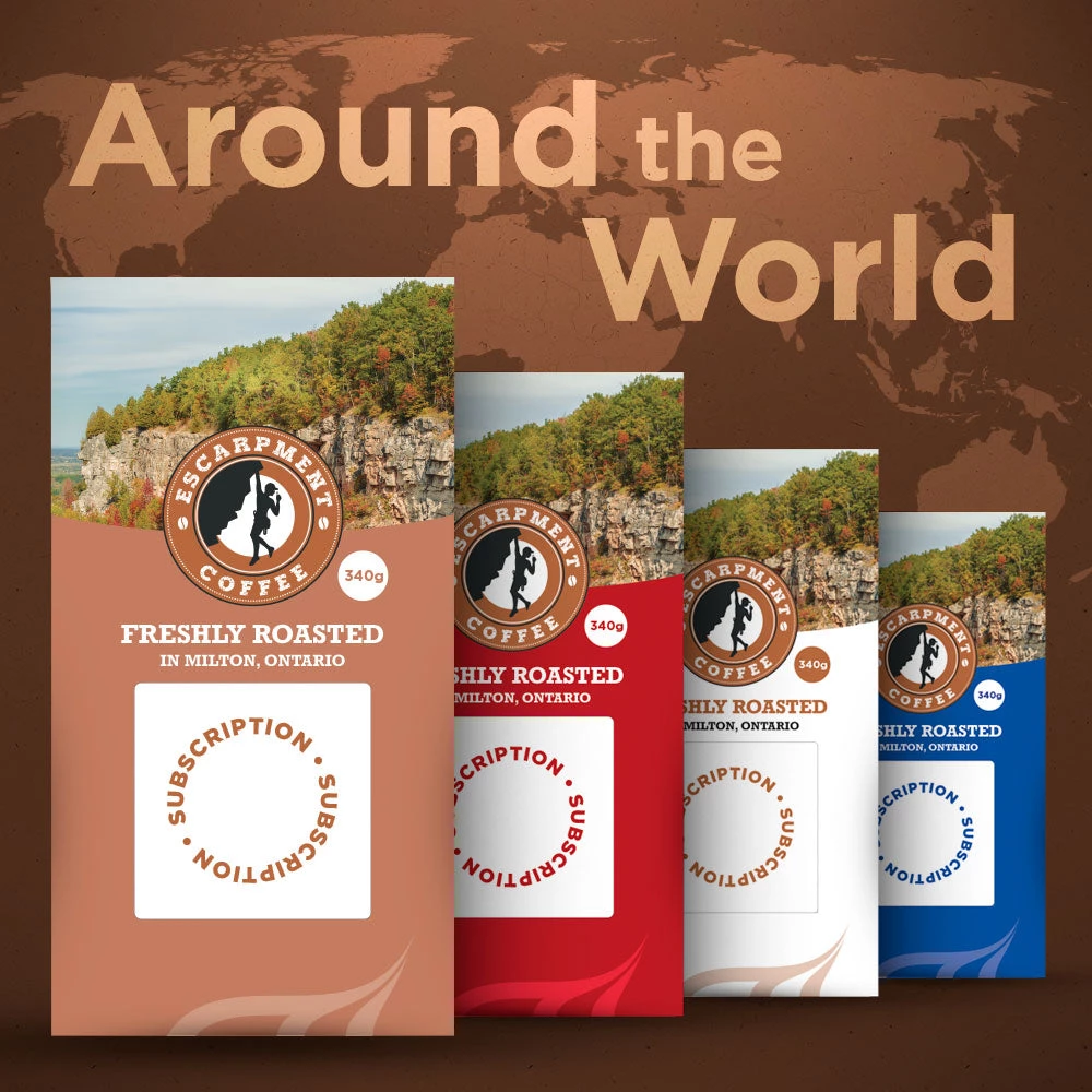 Escarpment Coffee Roasters Around The World Coffee Subscription