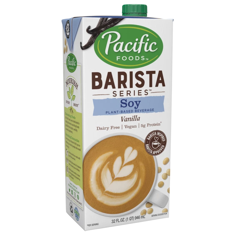 Pacific Barista Series Soy Vanilla Milk 32 Oz Tea