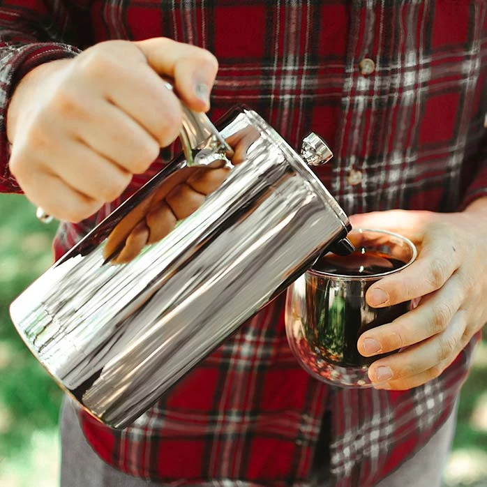 Tea Grosche Dublin Stainless Steel French Press