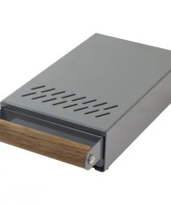 Tea The Coffee Knock Drawer Company - Grounds Cub Pro Knock Box (Drawer) - Powdercoat Grey