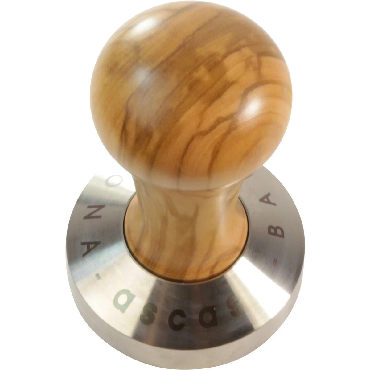 Ascaso 58mm Tamper W/ Olive Wood Handle Tea
