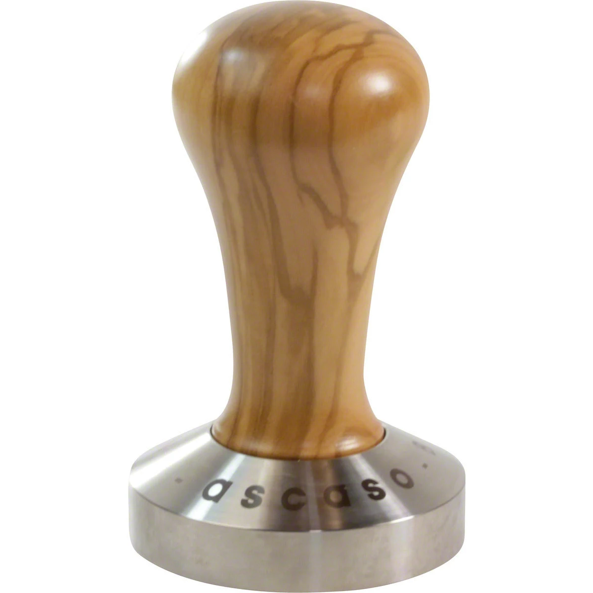 Ascaso 58mm Tamper W/ Olive Wood Handle Tea
