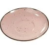 Inker 14.5 Cm Saucer - Cappuccino - Iris Dots Pink Tea