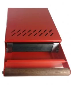 The Coffee Knock Drawer Company - Grounds Cub Pro Knock Box (Drawer) - Powdercoat Red