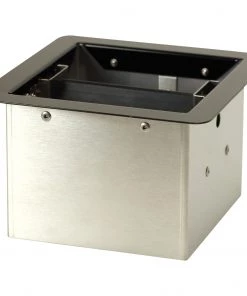 The Coffee Knock Drawer Company - Chute Knock Box - Black