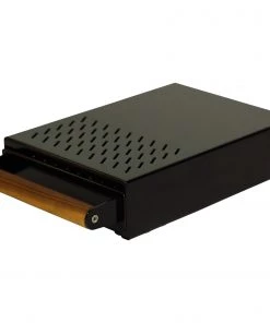 The Coffee Knock Drawer Company - Grounds Control 5 Knock Box (Drawer) - Powdercoat Black Tea