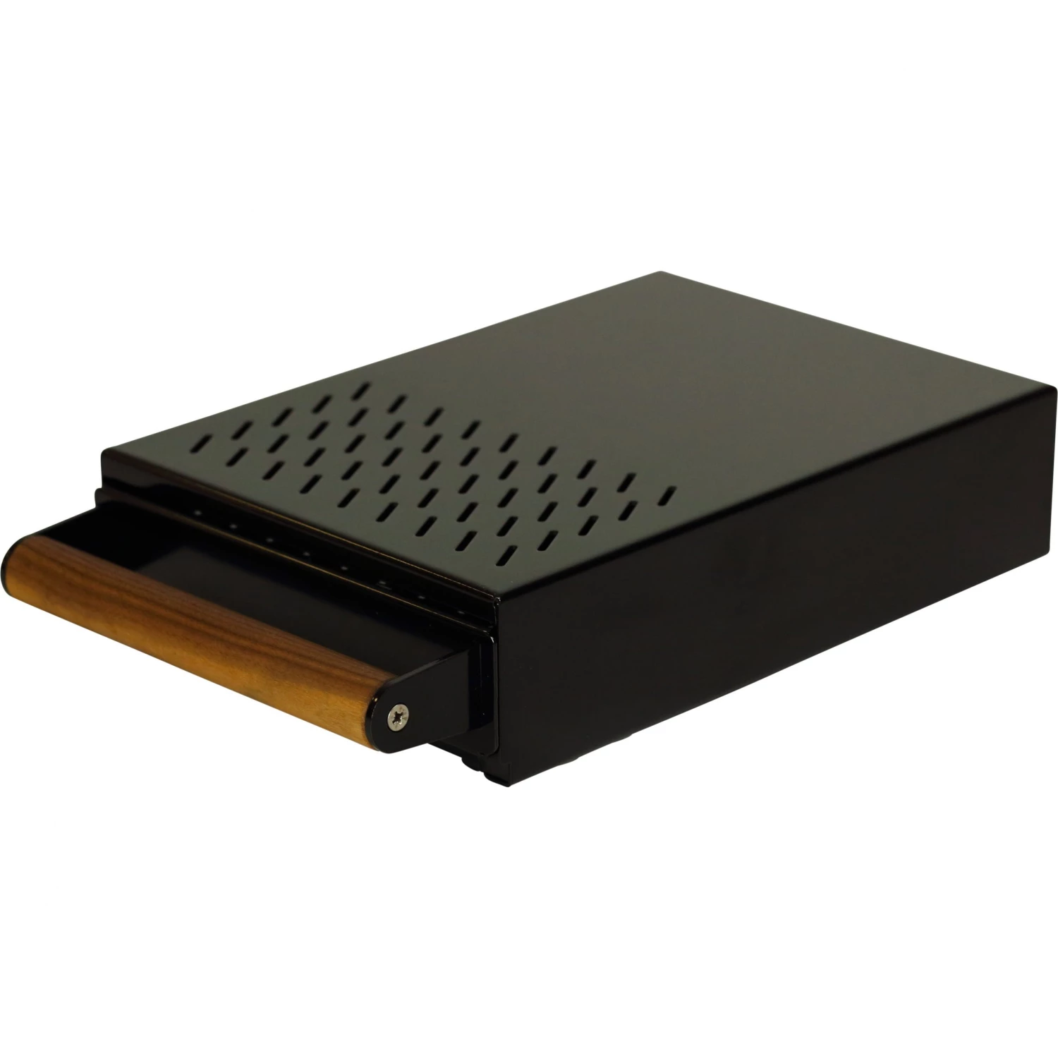 The Coffee Knock Drawer Company - Grounds Control 5 Knock Box (Drawer) - Powdercoat Black Tea