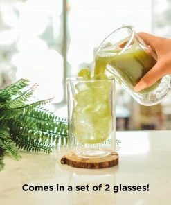 Grosche Double Walled Istanbul Glasses - 2 X 280ml Tea