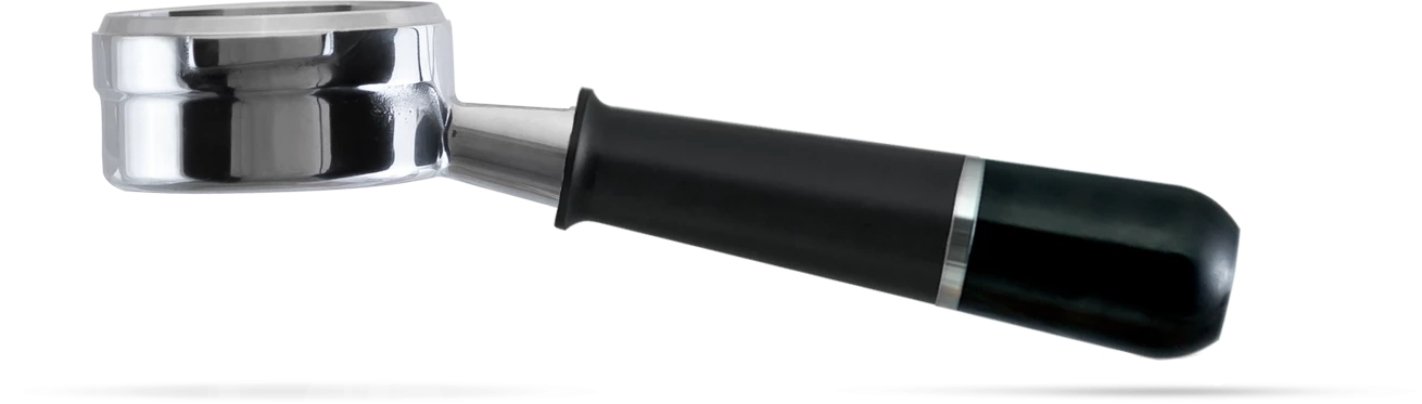 Tea Pesado Bottomless (Naked) Portafilter For La Marzocco And E61 Group - Black/Black