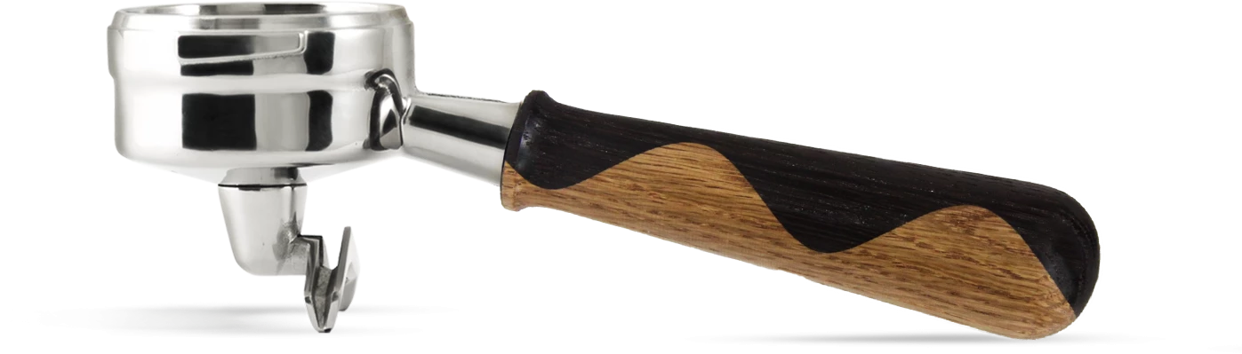 Pesado Double Spout Portafilter For La Marzocco And E61 Group - Ola Wood Tea