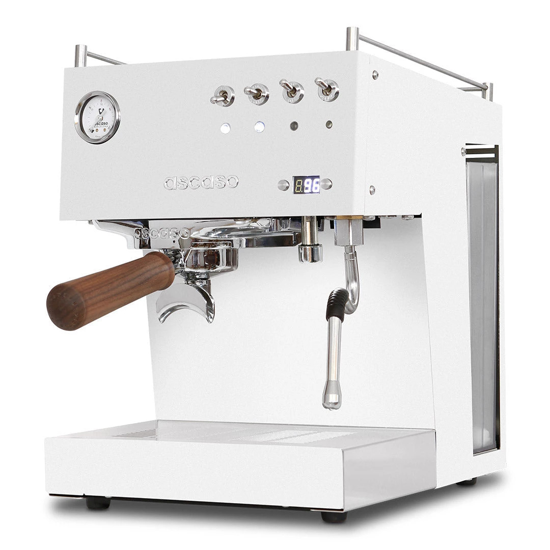 Tea Ascaso Steel Duo Professional Espresso Machine W/ PID - White