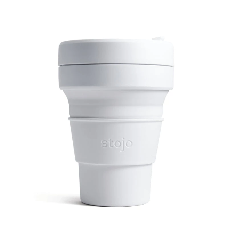 Stojo Collapsible Pocket Cup - White Tea