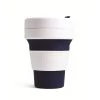 Stojo Collapsible Pocket Cup - White/Indigo Tea