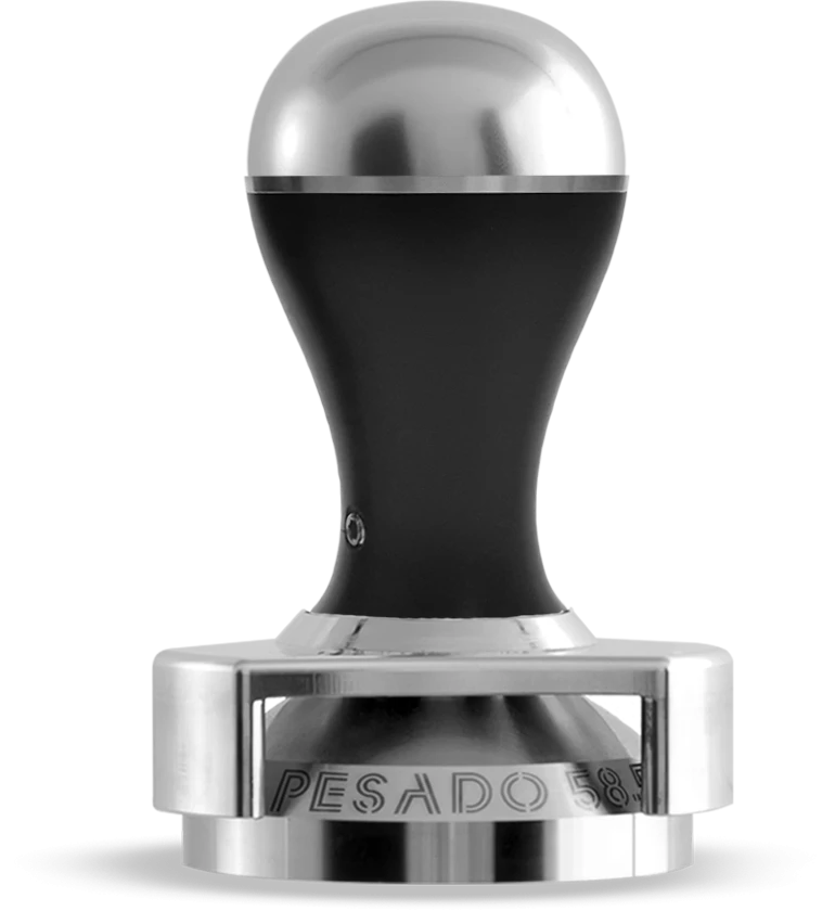 Pesado 58.5mm Tamper - Black/Silver