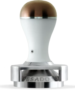 Pesado 58.5mm Tamper - White/Bronze Tea