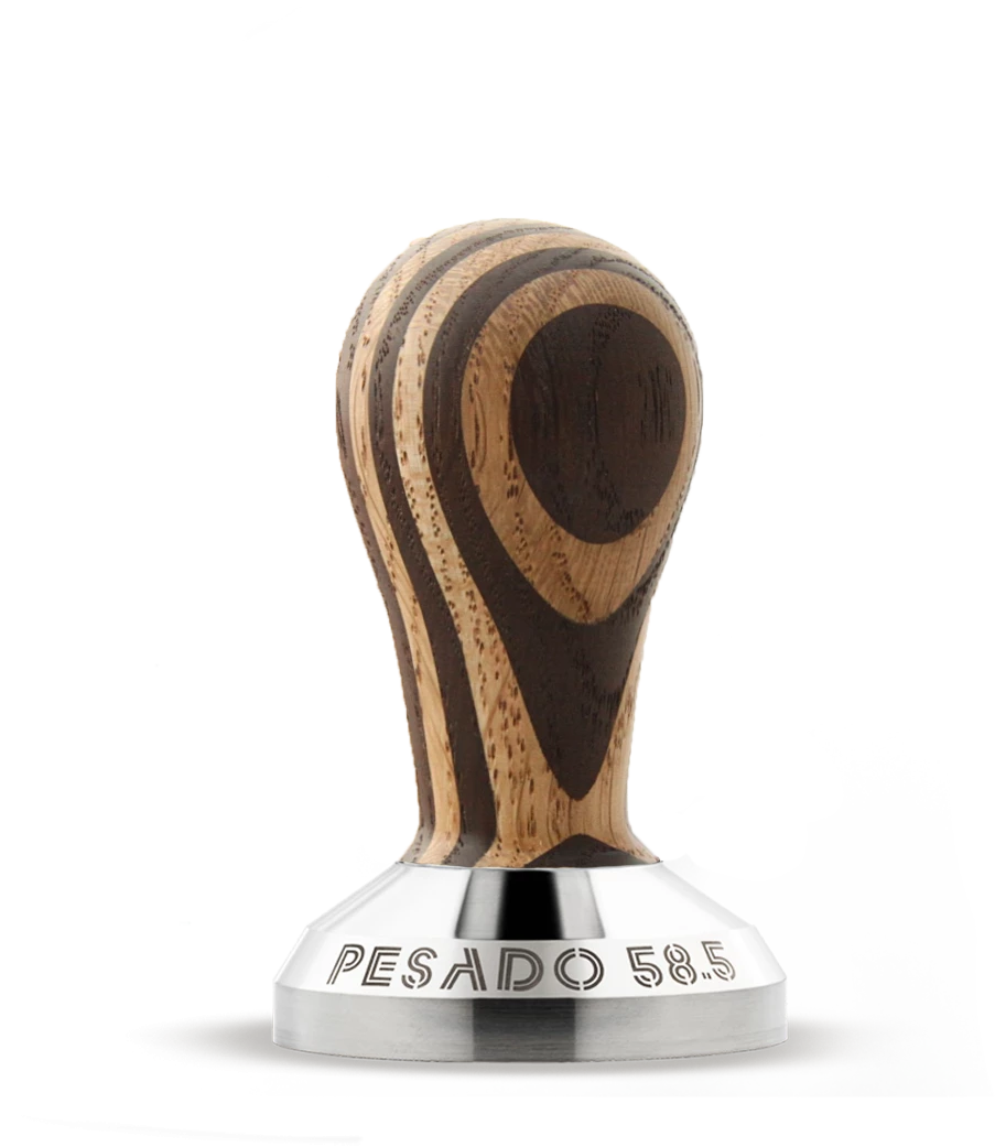 Pesado 58.5mm Tamper - Raya Wood Tea