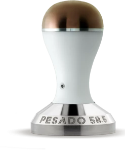 Pesado 58.5mm Tamper - White/Bronze Tea