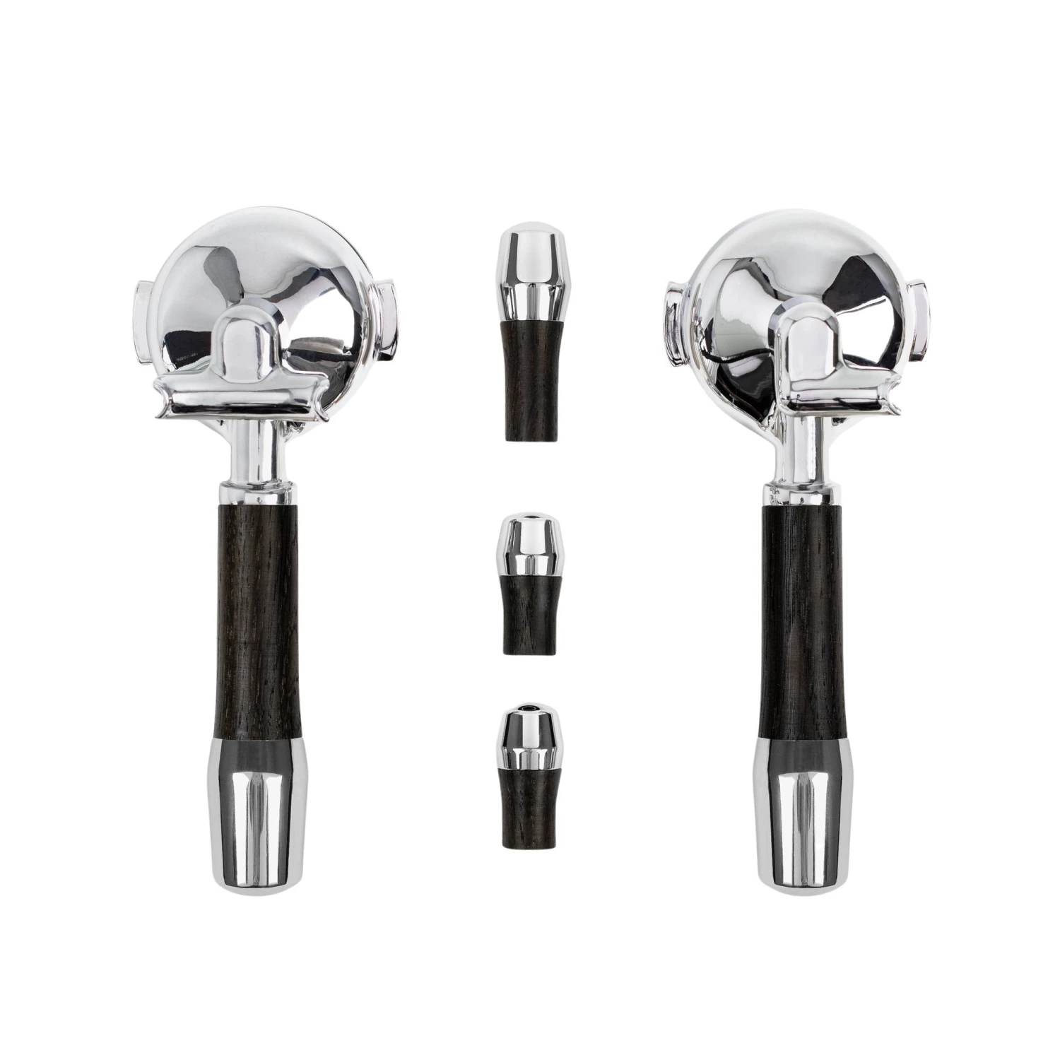 Wiedemann Wooden Accessory Kit - Elegant Smoked Oak - For ECM Espresso Machines With Steam Valve Handle V2