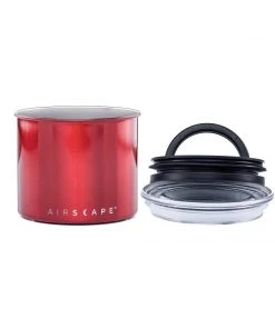 Tea Planetary Designs Airscape 32oz Coffee Bean Canister - Candy Apple Red