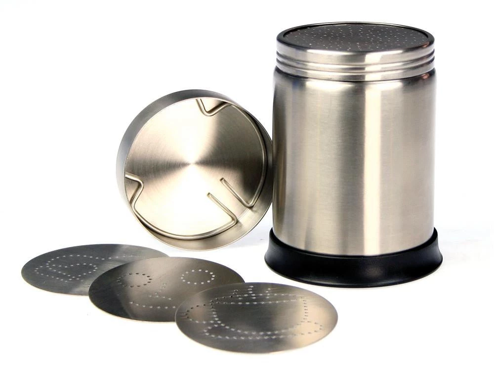 Ascaso Chocolate Shaker With Stencils