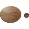 Walnut Lid And Knob For Ascaso Grinders Tea